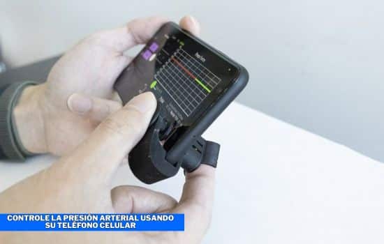 Controle la presión arterial usando su teléfono celular